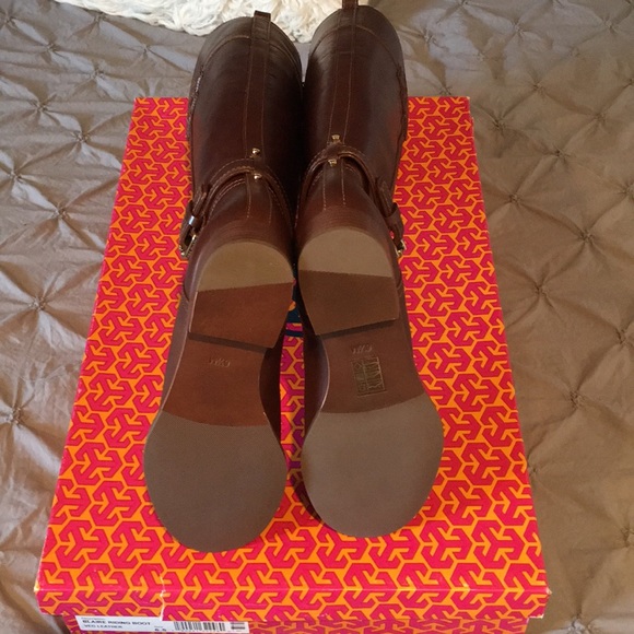New Tory Burch Blaire Riding Boots - Picture 5 of 6